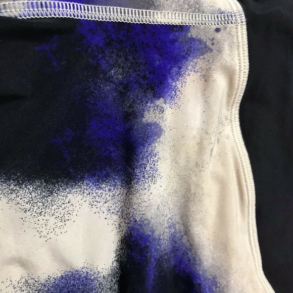 Lululemon Run Speed Shorts Space Tye Dye Women's 8 - Picture 3 of 7